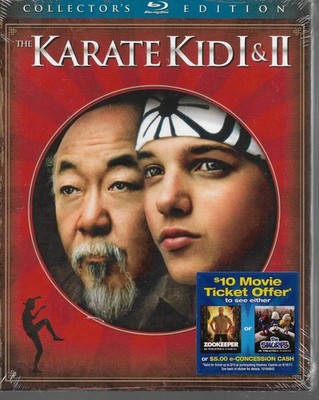Karate Kid 1 & 2 Blu-ray Collector's Edition New Sealed 2-Movie Set