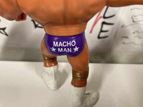 WWF MACHO MAN RANDY SAVAGE Hasbro Series 3 Figure ...
