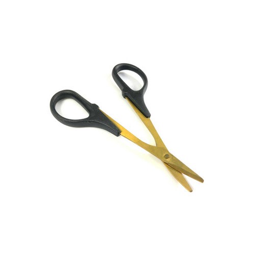 Thunder Innovation Lexan Body Shell Curved Scissors Gold Plated - Picture 2 of 2