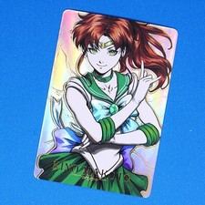 Sailor Jupiter Moon Makoto Kino Rainbow Foil Holo Character Art Trading Card