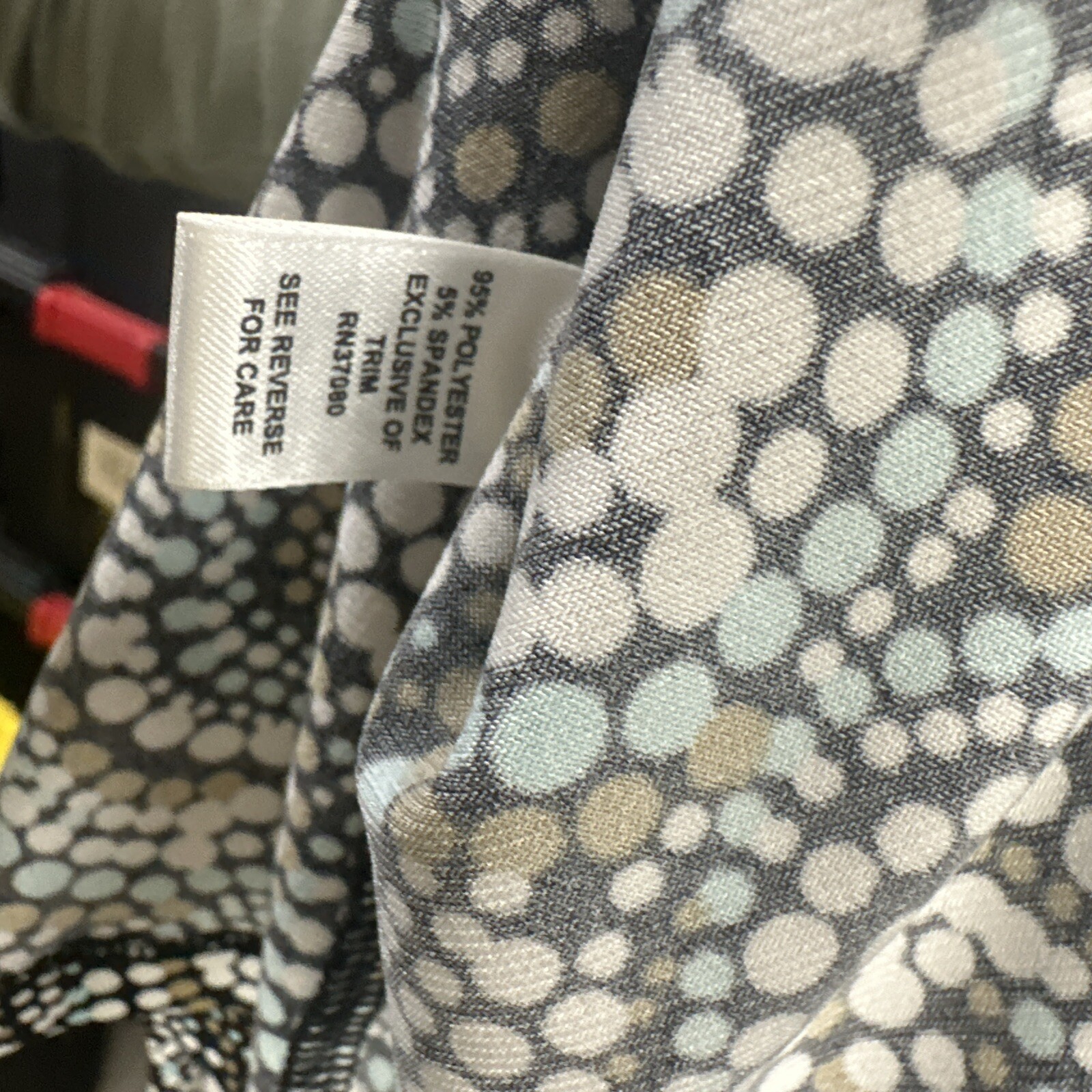 Women’s CATO Circle Retro Pattern Polyester Class… - image 4