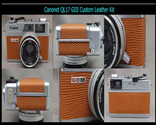 For Canon Canonet QL17 GIII Pre-cut Replacement Leather Seal From JP AN220013-2