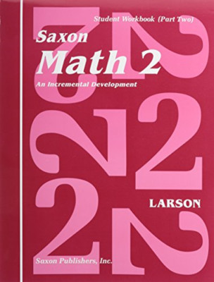 Saxon Math 2 Teil 2 - Taschenbuch NEU Nancy Larson (Au Jul-96