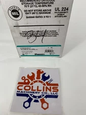 Panduit H150X034H1T 1.5 x 0.34 Inch White Polyolefin Heat Shrink Label 1-Sided