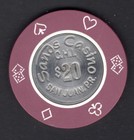 Sands Casino C.H.I. (Condado Holiday Inn) $20 Chip, San Juan PR — photo 1