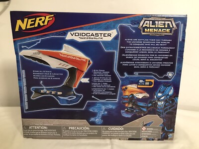 NERF Alien Menace Voidcaster Foam Dart Blaster Age 8+ | eBay