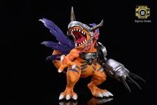 Digimon MetalGreymon Resin Model Painted Statue Digivice Studios in stock Anime