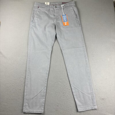 Mac Jeans Pants Mens 33X32 Gray Straight Leg Ultimate Driver Pant NWT