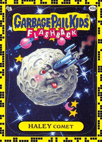 GARBAGE PAIL KIDS 2011 FLASHBACK SERIES 2 PICK-A-CARD YELLOW BASE STICKERS TOPPS - Picture 194 of 321