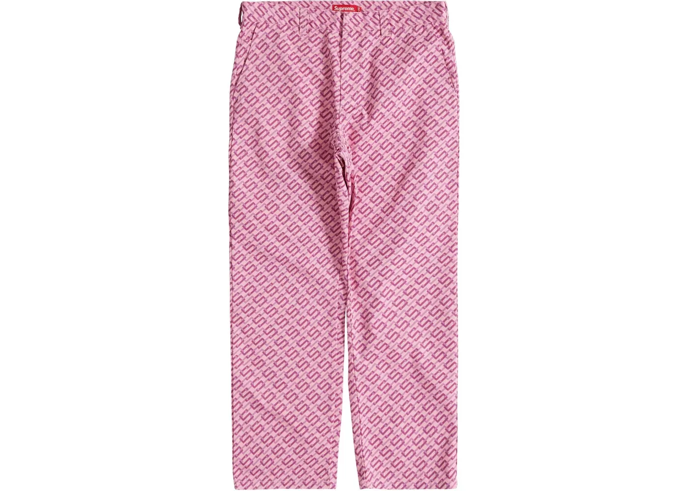 Pantalon de travail Supreme taille 30 rose SS22 jeans