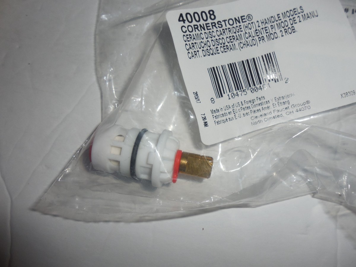 NEW 40008 CORNERSTONE CERAMIC DISC CARTRIDGE - HOT | eBay