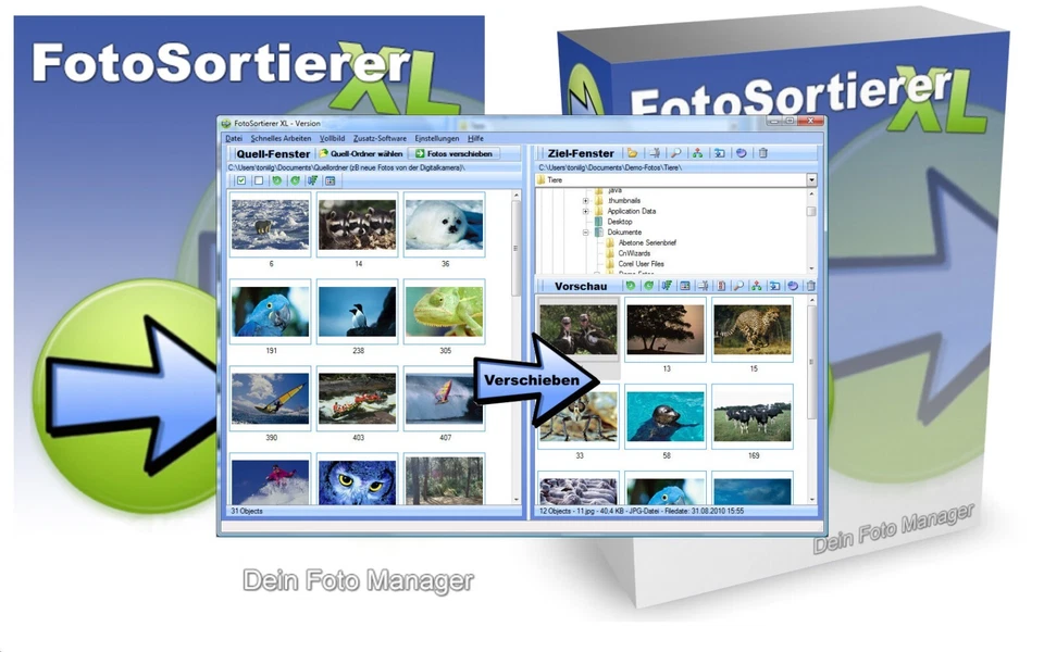 FotoSortierer XL 2025 – Bildverwaltung und Foto Manager zum Fotos sortieren - Bild 3 von 4