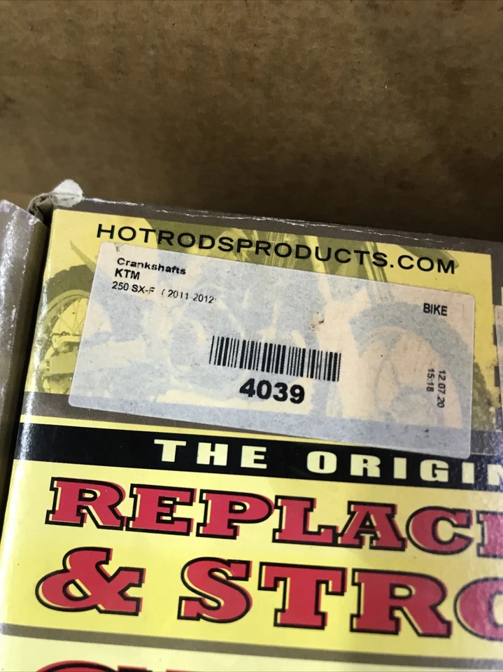 KTM SXF250 2011-2013 cigüeñal varilla manivela completa Hot Rods 4039 SXF XCF 250 Foto 2 de 4