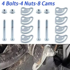 Front Alignment Camber Caster Cam Bolt Kit 2Set For 1999-2018 Silverado 2500 HD