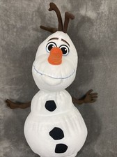 Disney Frozen Olaf Snowman 24" Stuffed Plush Cuddle Pillow Doll
