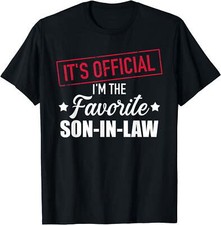 Mens Favorite son-in-law from mother-in-law or father-in-law T-Shirt