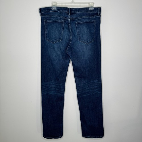 Banana Republic Vail gerades Bein dunkle Waschung Damenjeans 32 lang Baumwollmischung 30 - Bild 8 von 10