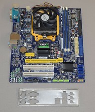 Foxconn A74ML-K Motherboard Combo AMD Athlon II X2 240 2.8GHz 4GB IO Shield