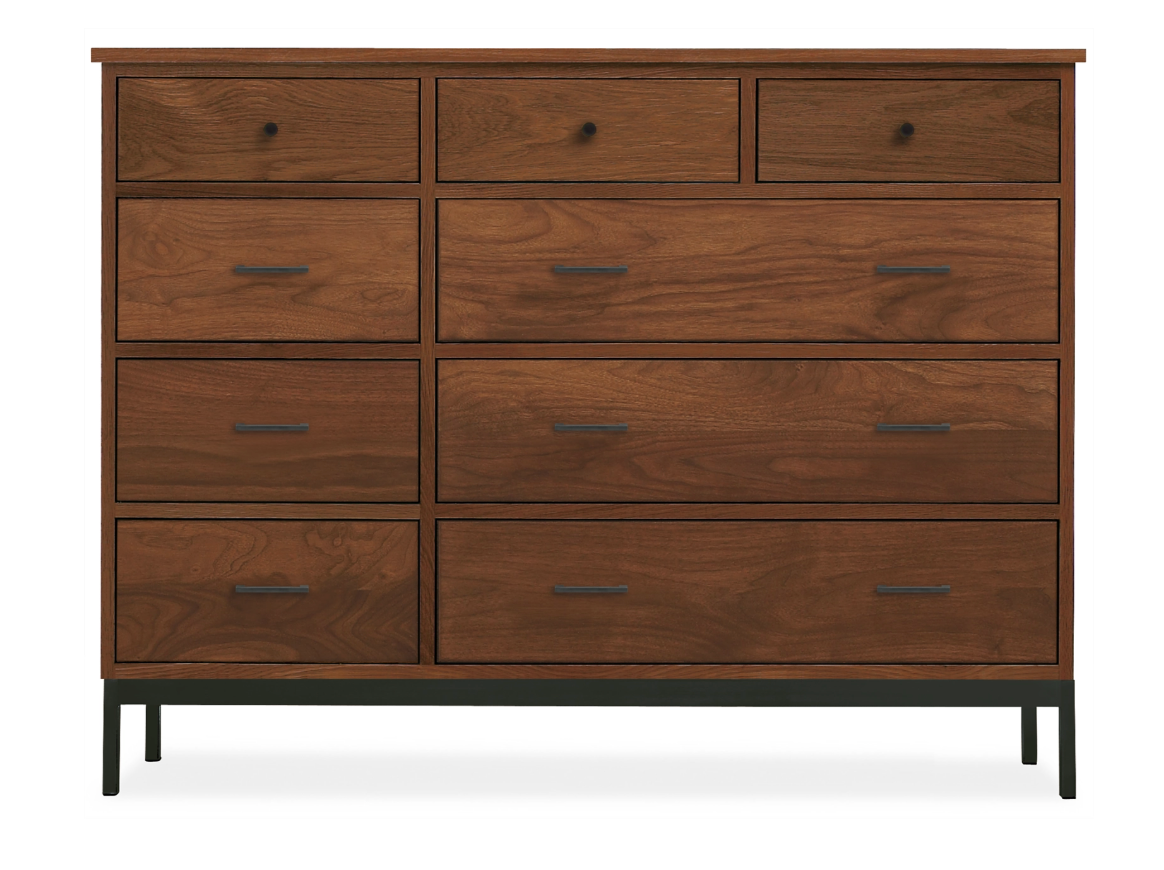 Room and Board, Linear 9-drawer dresser in Walnut