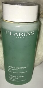 clarins toning lotion with iris 400ml