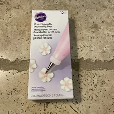 Wilton Disposable Decorating Bags 12/Pkg-12"