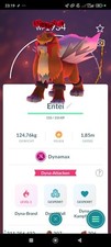  Non Shiny Entei Dynamax Pokemon Go 