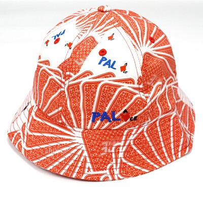 NWT Palace JCDC Jean Charles de Castelbajac Red Cards Logo Bucket