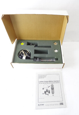 PASCO Scientific LabNet Geiger-Muller Interface SE-7985 SE-7997 G-M DETECTOR