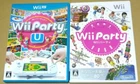 Wii Party U & Wii Party set Nintendo Wii Wii U Japanese ver Tested