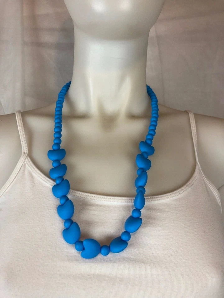 Baby Silicone Teething Necklace for Mom to Wear BPA Free FDA APVD Pick Color #10 - Image 3 of 4