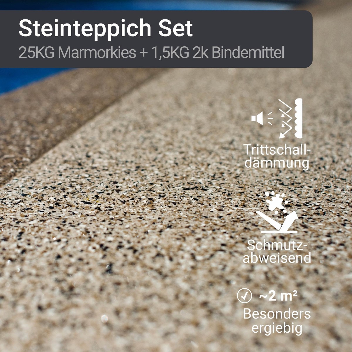 Steinteppich Set 25kg Boticino 1-4 Mm Außen Online Kaufen