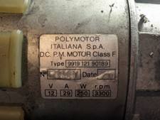 Sinclair C5 Motor Sticker (Replica)