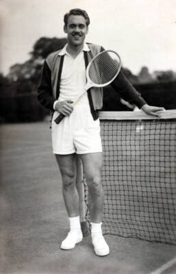 Tennis Circa 1955 Denmark's Kurt Nielsen Old Photo
