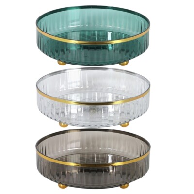 Spices Perfumes Rotating Tray Rack Cosmetic Storage Box Kitchen Supply