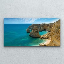 Print on Tempered Glass Large Image  100x50 Marinha Cove Coastline
