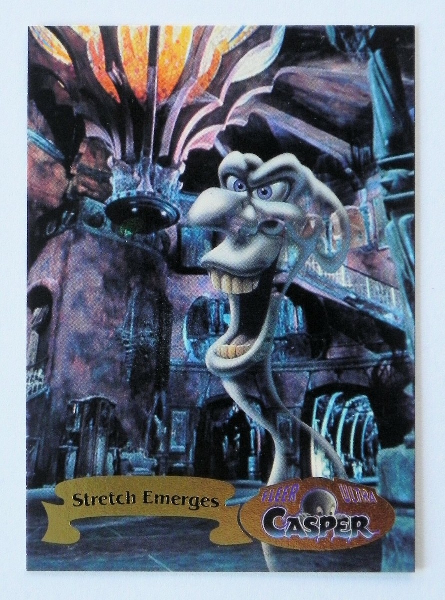 STRETCH EMERGES _ 1995 Fleer Ultra Casper Movie Premiere Edition