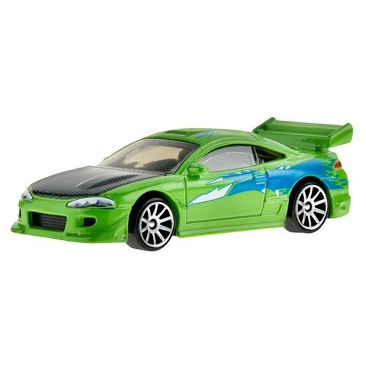 Hot Wheels Mitsubishi Eclipse Green '95 The Fast and the Furious 2023 HNR91 1:64 - Immagine 3 di 4