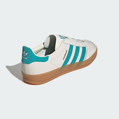 adidas Originals Gazelle Indoor Chalk White Gum JI2583 Men's Size