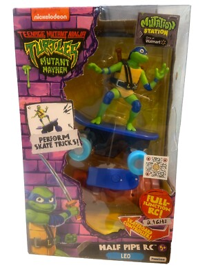 Teenage Mutant Ninja Turtles Half Pipe Leo SkateBoard RC