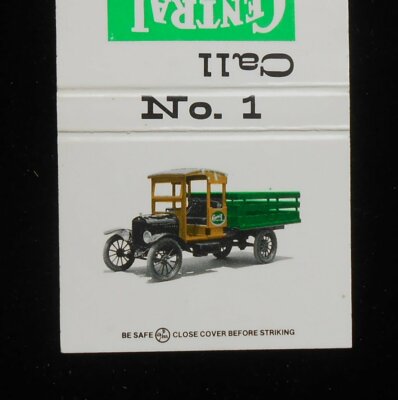 1970s? Central Freight Lines Old Model T Truck Trucking Waco TX McLennan Co MB