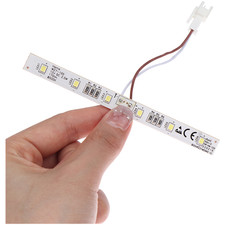 12V DC LED Light Strip Replacement for Homa W27-105 Fridge White Plastic Design