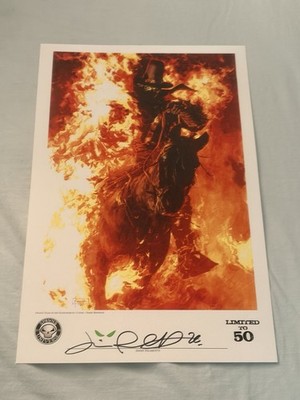 SDCC 2026 Spawn Deadly Tales of the Gunslinger 11x17 Art LE 50 SIGNED Palmiotti