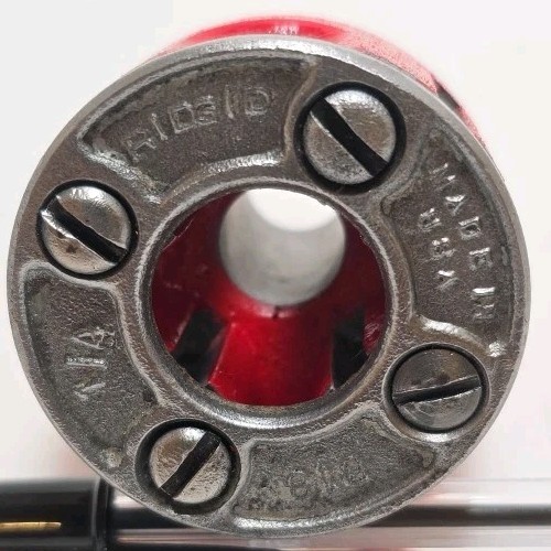 Vintage 1/4" Ridgid Die Head for 0-R Drop Head Pipe Threader
