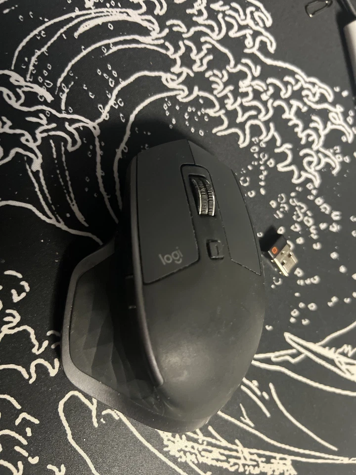 Logitech MX Master 2S Kabellose USB und Bluetooth Maus - Graphit - Bild 3 von 3