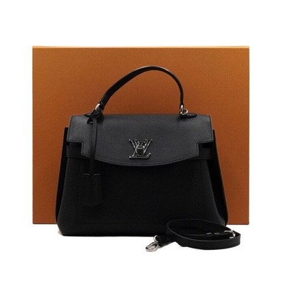 Louis Vuitton Lockme Ever MM Tote Bag und Schultertasche in Noir 159088239 [U]