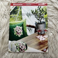 Husqvarna Viking 3D Flowers Embroidery Designs Multi-format CD  257