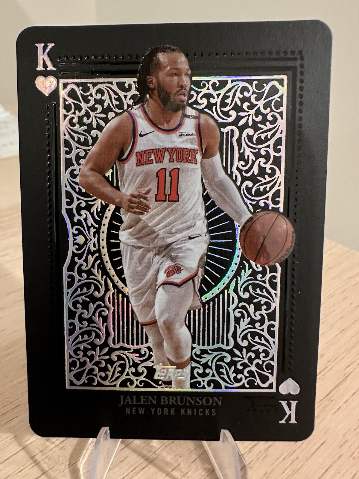 2025/26 Topps Basketball Jalen Brunson All Kings SSP Case Hit Insert Knicks