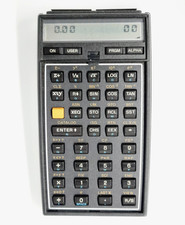 Vintage Hewlett Packard HP 41C Calculator w/ 3 Modules, Tested Working