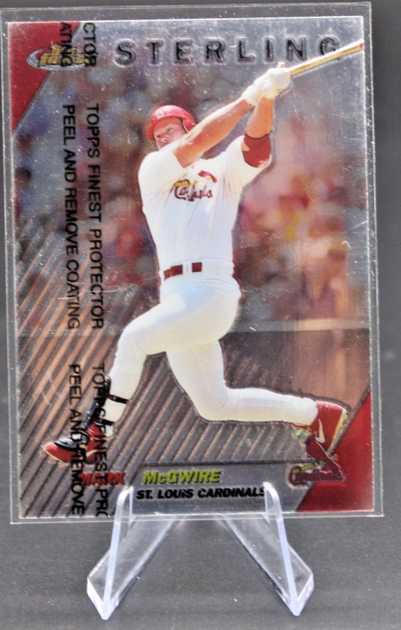 1999 Topps Finest Mark McGwire Sterling #252 NM/MT St. Louis Cardinals