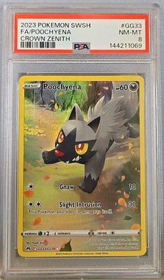 Poochyena GG33/GG70 SWSH: Crown Zenith: Galarian Gallery Holo for